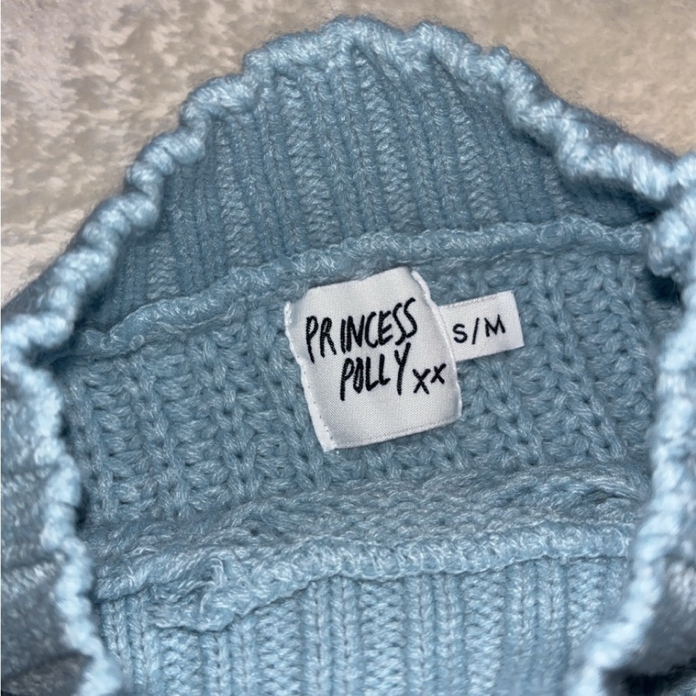 NWOT Princess Polly Cropped Mock Neck Sweater - Picture 12 of 12